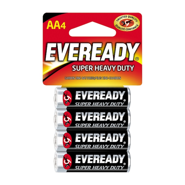 Eveready Energizer General Purpose Battery - AA, PK4 1215SW-4 - main